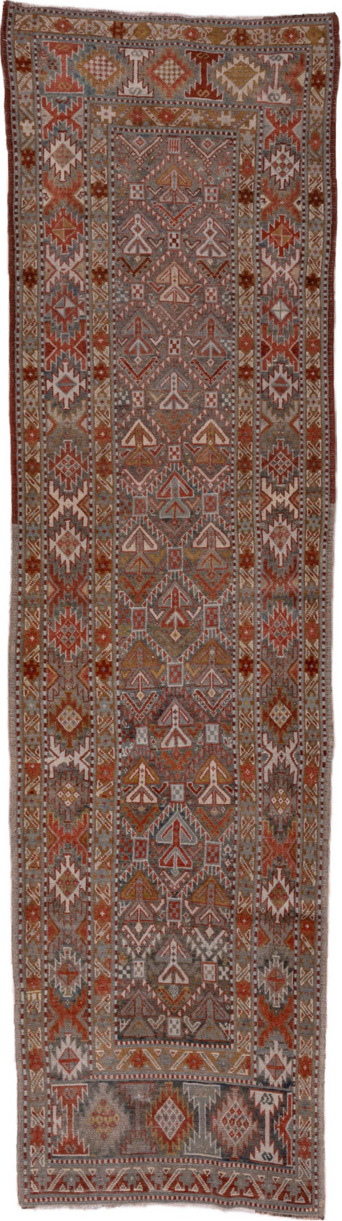 Antique NW Persian Runner Rug (3' x 12')